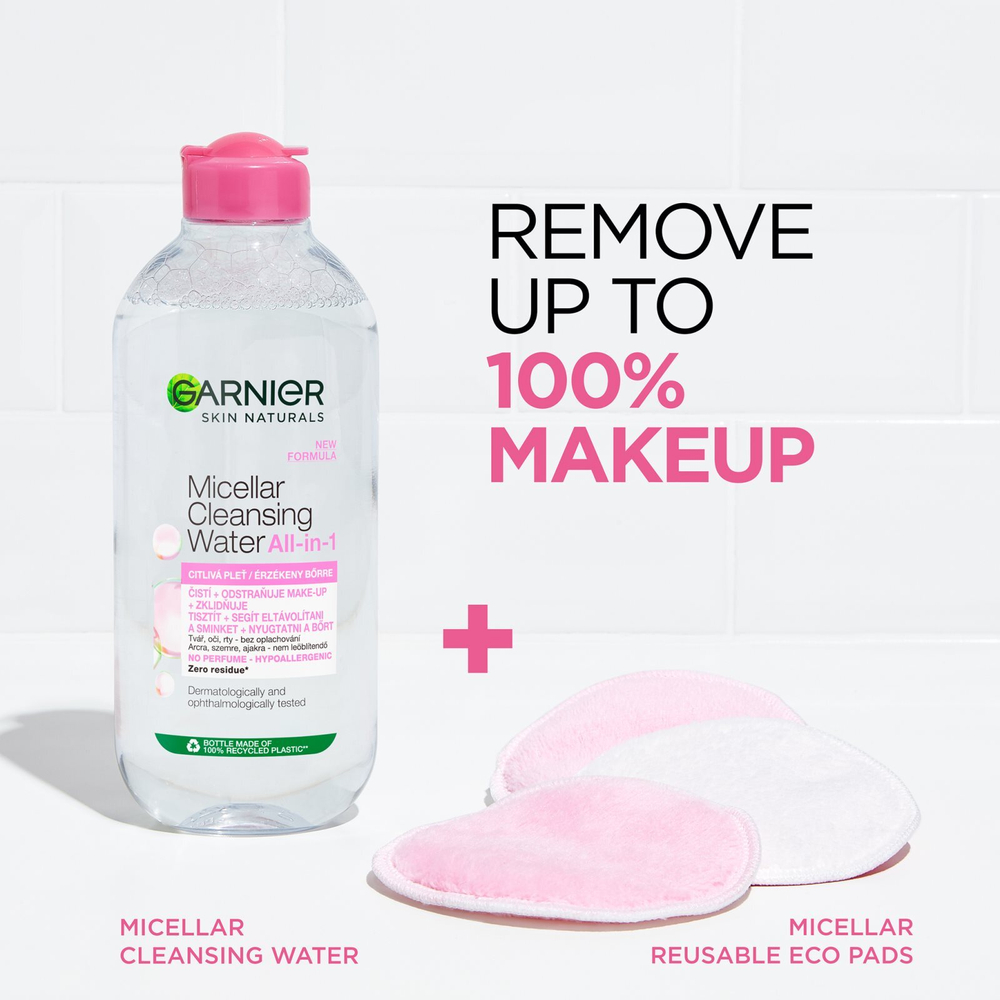 Garnier Skin Naturals - мицеллярная вода для чувствительной кожи /   400  ml  / GTIN 3600541358577