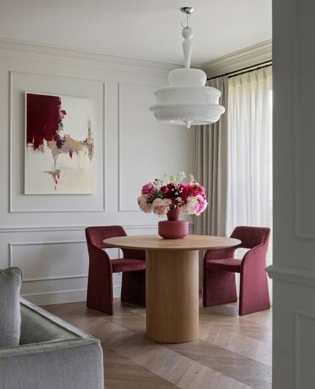 Стол обеденный Type D 110 см основание D 43 см (натуральный дуб)