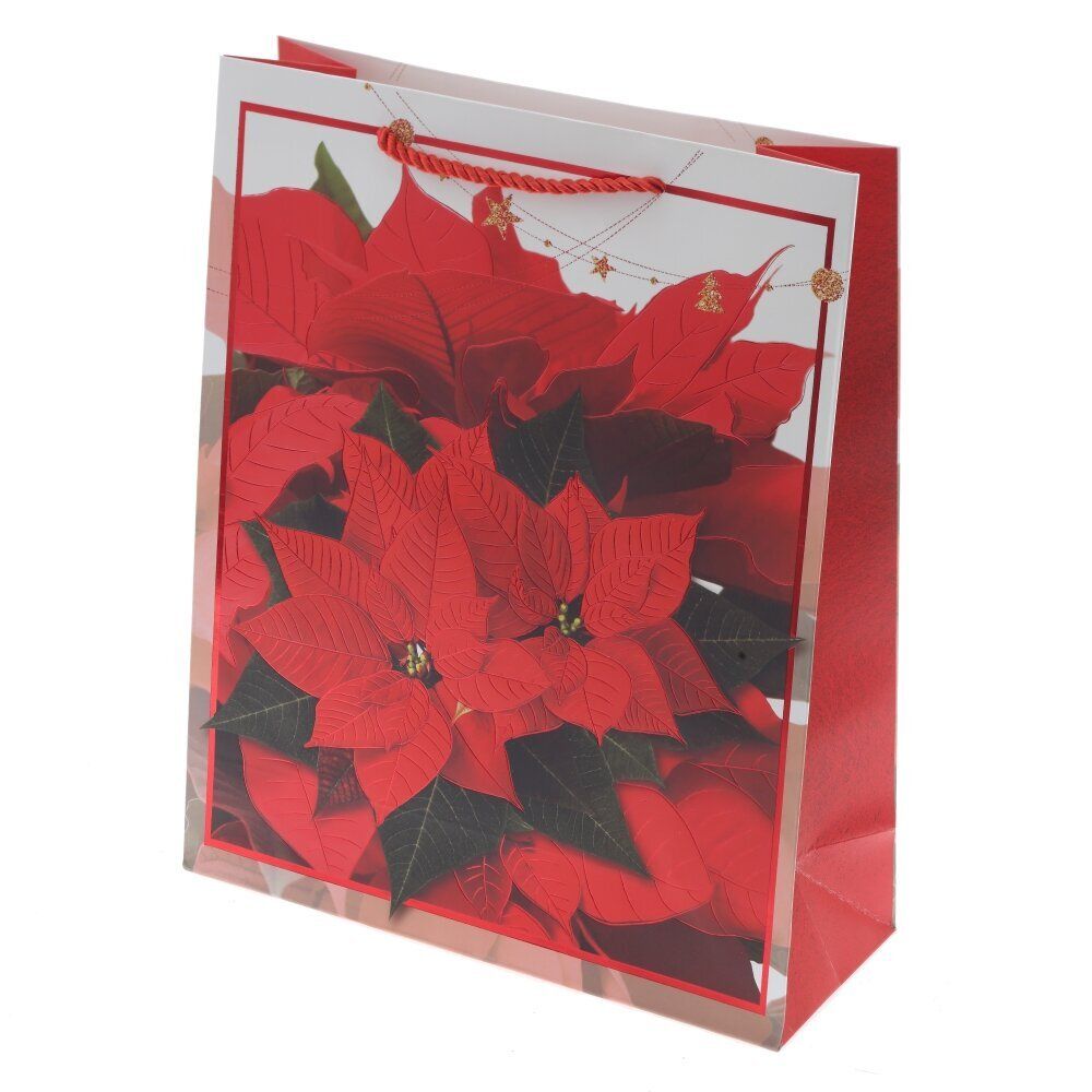 GAEM Пакет подарочный (бумага 210г/м2, блок 12шт), L26 W10 H32 см, 4в.