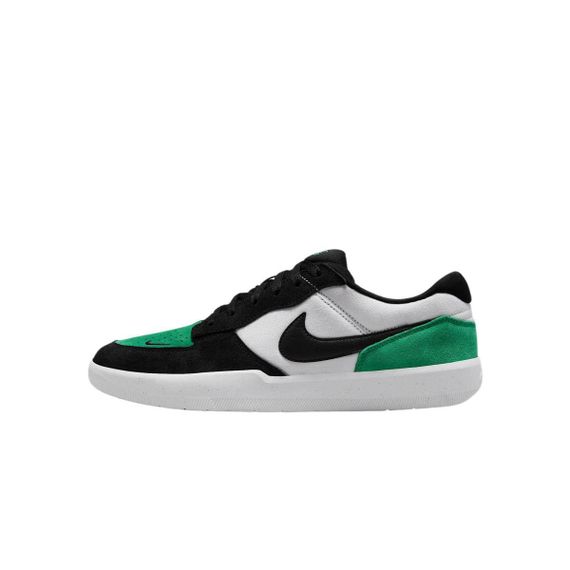 NIKE SB Force 58 Кроссовки для скейтбординга Низкие Белый Зеленый Черный Унисекс