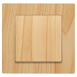 Переключатель перекрестный Intro Accent 6-108-11 10А-250В IP20 СУ AL/CU сосна | Intro