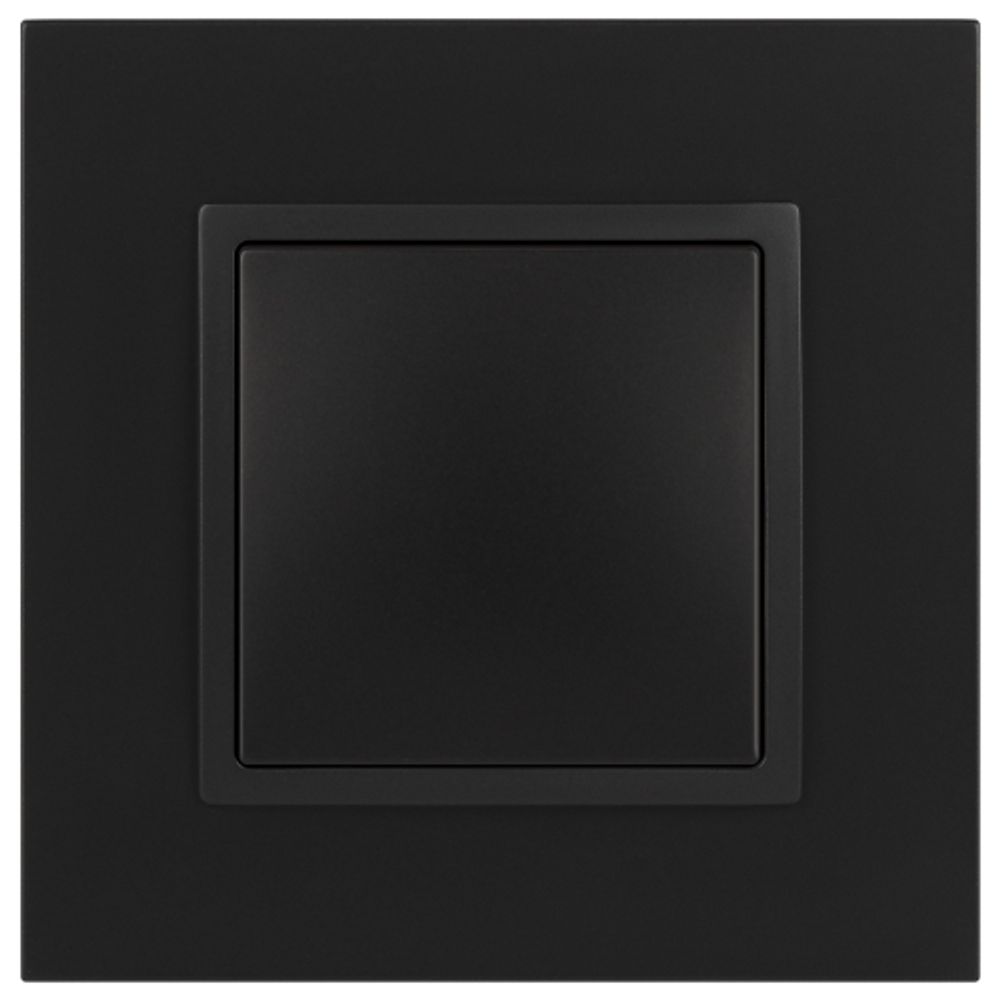 14-1101-05 ЭРА Выключатель, 10АХ-250В, IP20, Эра Elegance, антрацит | Elegance Антрацит