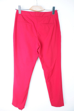 Брюки Zara яркого цвета, маркировка 34, визуально 40 размер