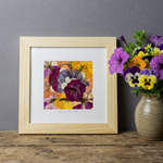 Картина из цветов “Ночная красавица”