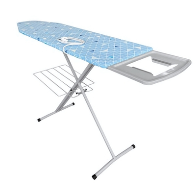 Гладильная доска «АМУР 6» 1220х245 мм, фанера, 2 полож. по высоте 75/85см, удлин 1,6м, полка д/белья., европолка для утюга арт.ДГА6