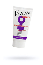 Возбуждающий интимный крем для женщин V-Activ (50 мл) (Цвет: белый)