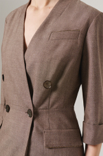 51622 Платье женское (кофейный)