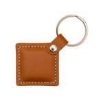Кожаный RFID брелок MIFARE “STANDART” КОРИЧНЕВЫЙ