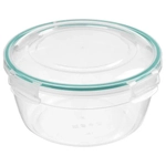 Контейнер для продуктов герметичный круглый 2,3л с замками