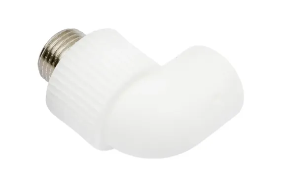 Колено TEBO сварка НР 32*1/2&quot; белый 35215