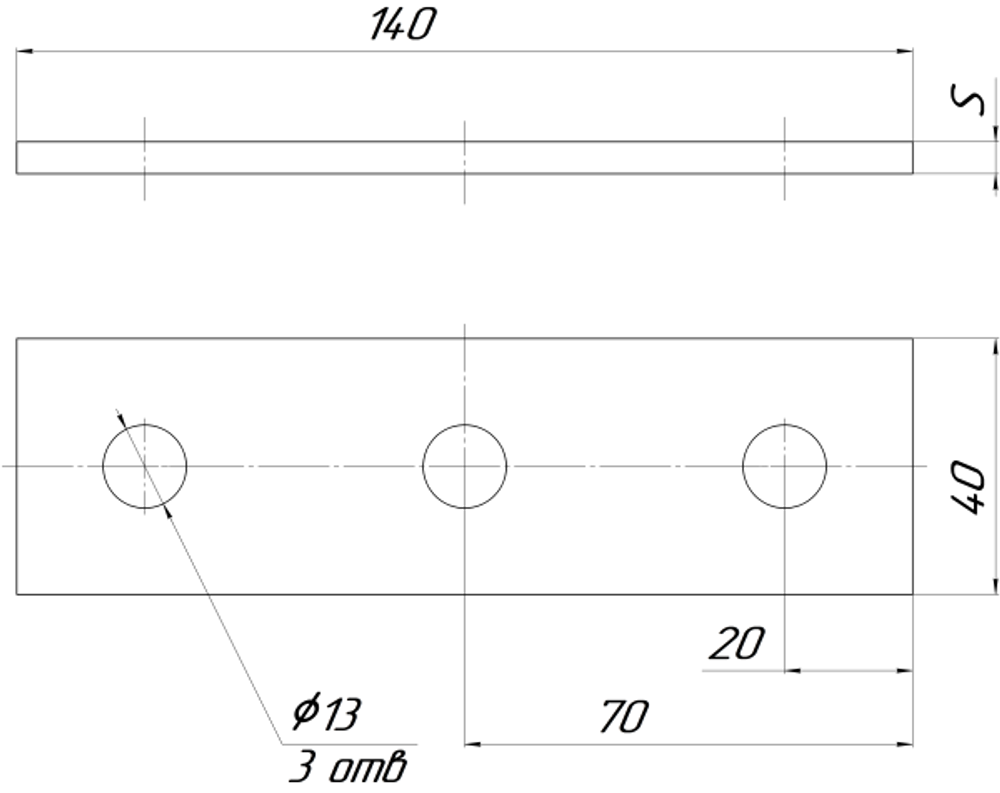 Пластина соединительная ZT-P 41