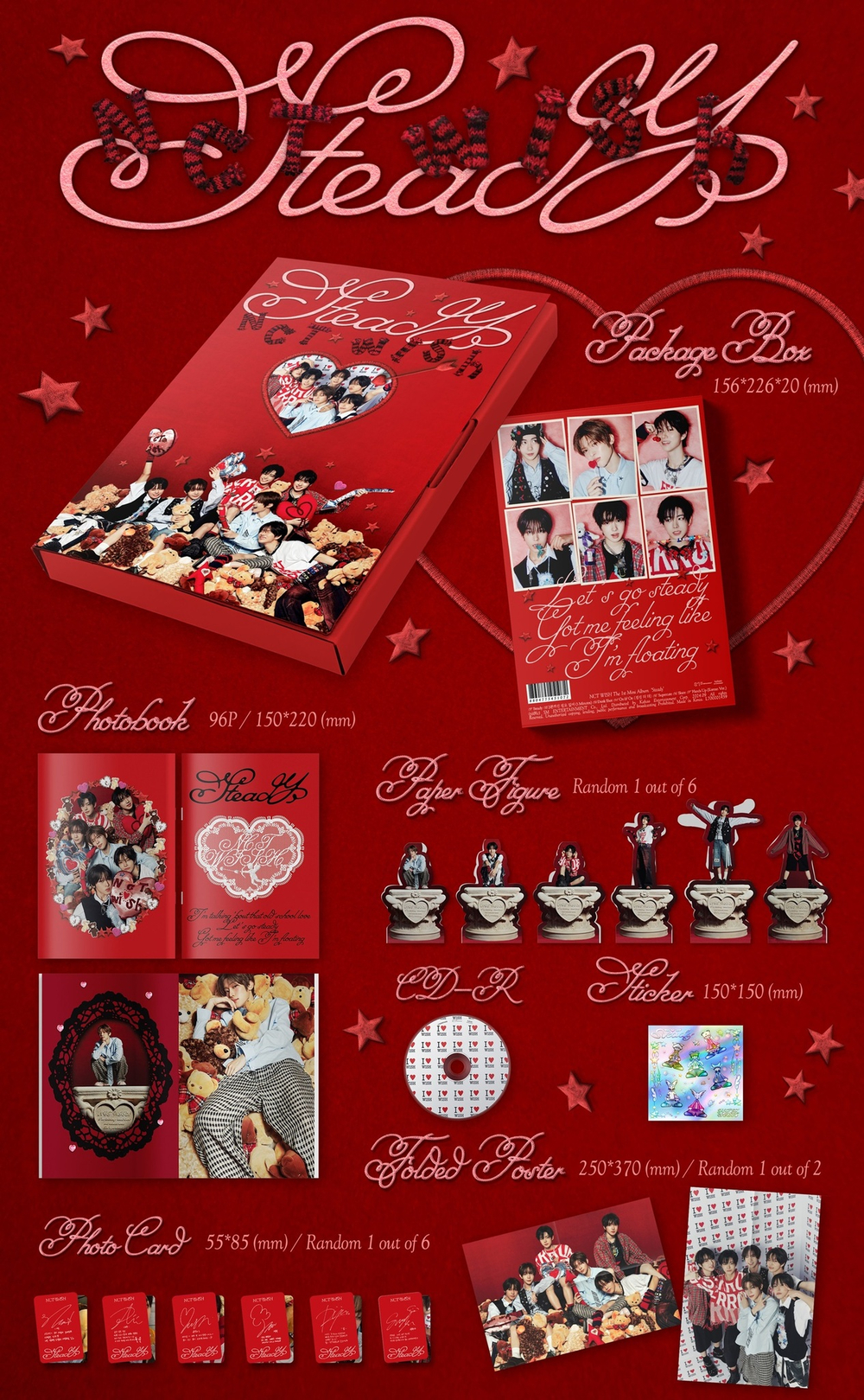 Альбом NCT WISH - Steady (Photobook Ver.)