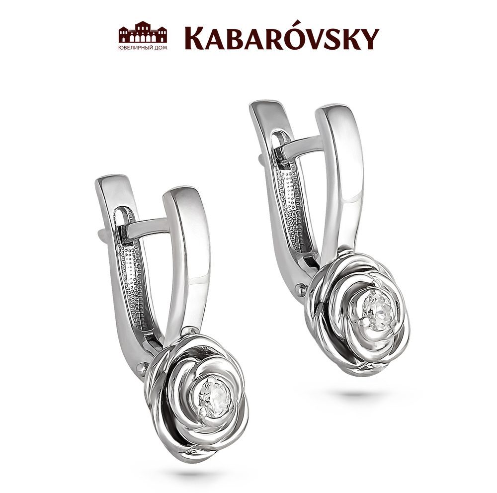 Серьги из серебра 925 пробы