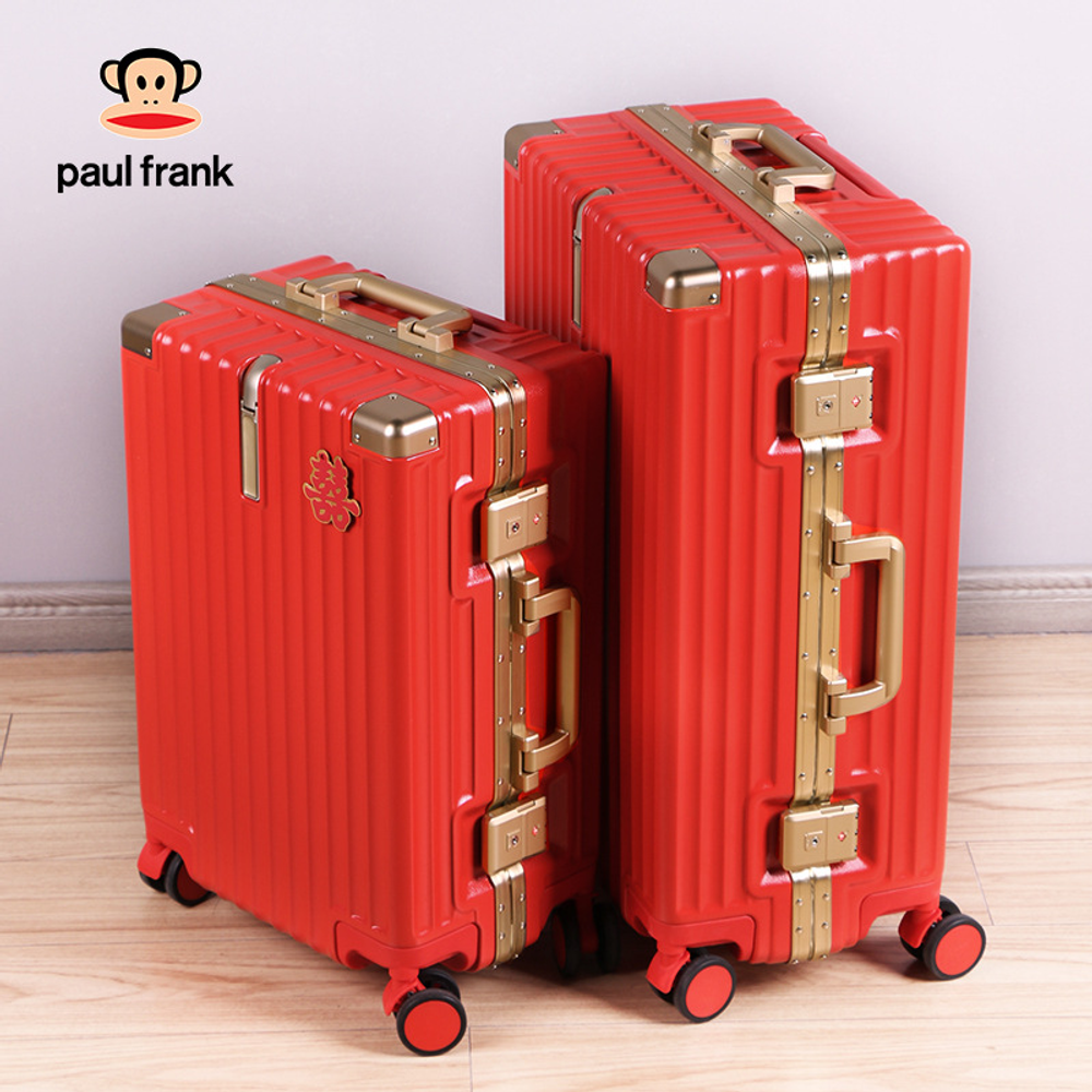 Чемодан Paul Frank "Red Dragon" Aluminium Frame (Red)