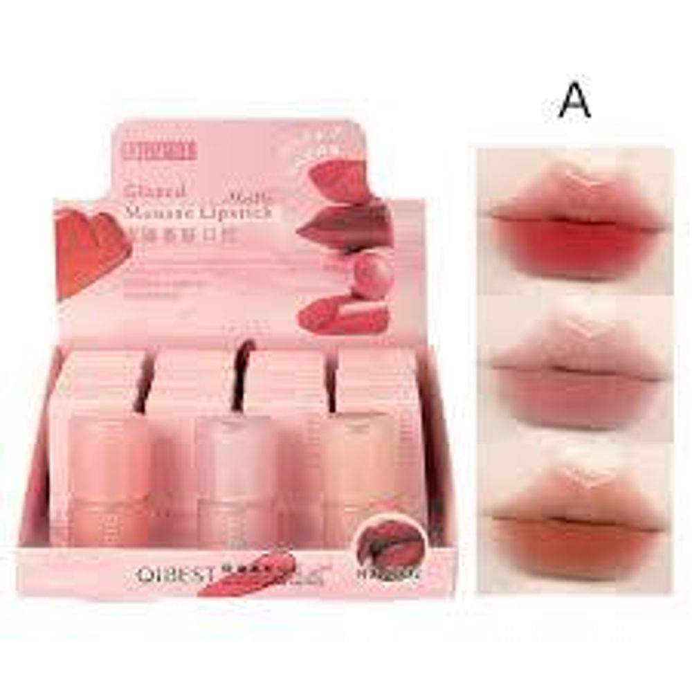 Помада мусс для губ QIBEST &quot;Matte Mousse Lipstick&quot;