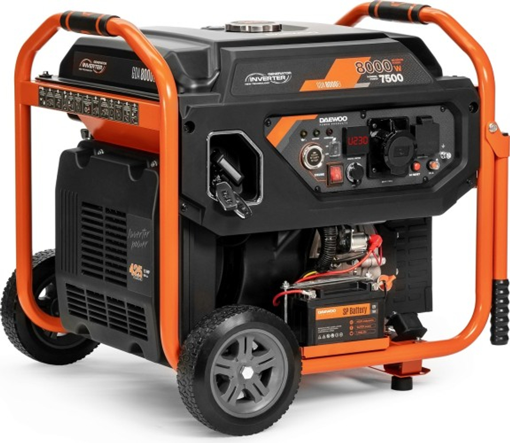 Генератор бензиновый DAEWOO GDA 8000 Ei инверторный GDA 8000Ei