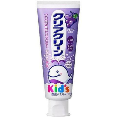 Паста детская зубная со вкусом винограда 70 г КАО Clear Clean Kid’s Grape