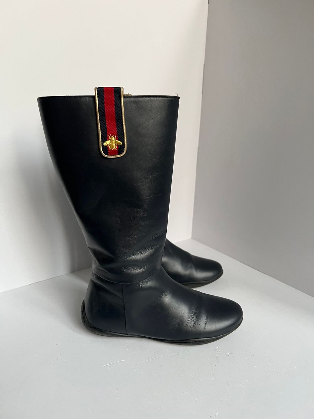 Кожаные сапоги Gucci, 28