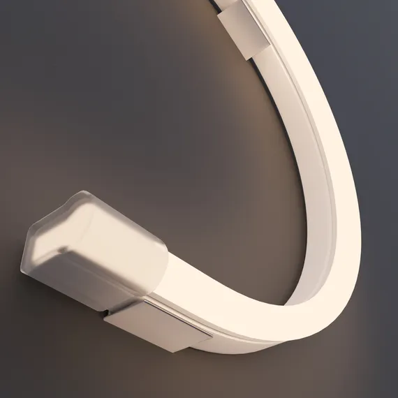 Гибкий неон 25х13 220В 8Вт/м 2700K IP65 50м Led Strip 201229