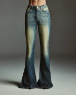 Джинсы клеш