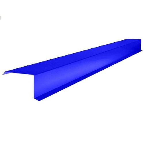 Торцевая планка(ветровая)  90х100х2000 RAL 5002 ультрамарин