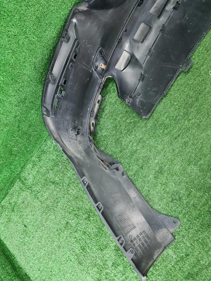 Юбка заднего бампера Mercedes GLE C292 (15-19) AMG