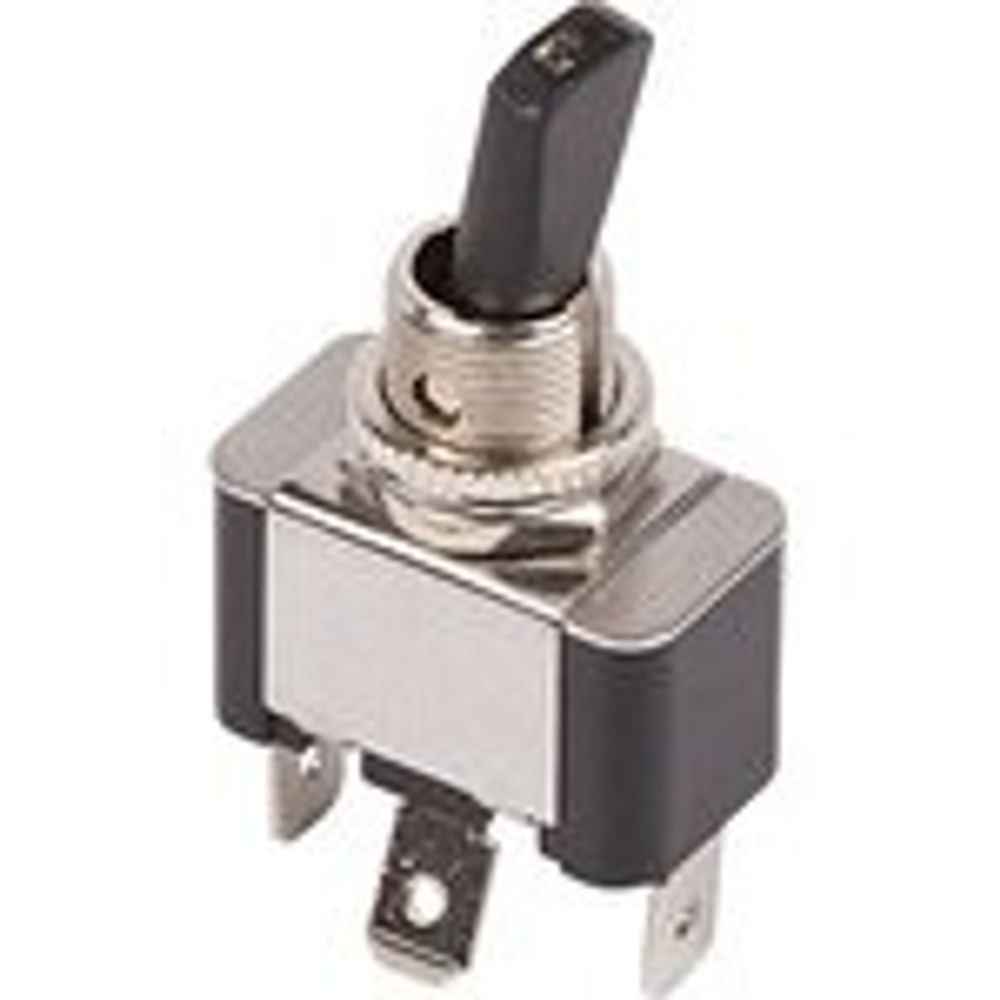 Тумблер REXANT 12V 30А (3c) ON-OFF однополюсный  с красной LED подсветкой  (ASW-07D-2) 06-0334-B
