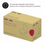 Унитаз-компакт AM.PM Spirit 2.0 C708600WH белый, с бачком, безободковый