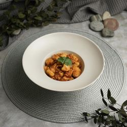 Тарелка глубокая 250 мл d 21 см h7,5 см для пасты   Noble [2]