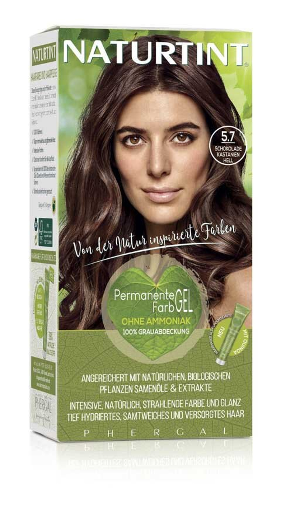 Цвет волос Naturtint 5.7 Шоколадно-каштановый светлый, 165 мл