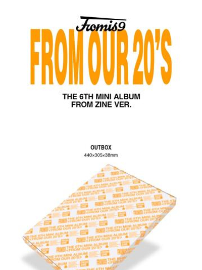 Альбом fromis_9 - FROM OUR 20's 6th Mini Album LIMITED Edition ZINE Version
