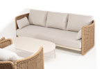 "Аликанте" лаунж-зона из искусственного ротанга, цвет соломенный