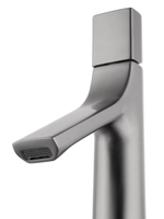 Смеситель для раковины высокий WONZON & WOGHAND The ONE, Темный графит (WW-H1011-BGG)