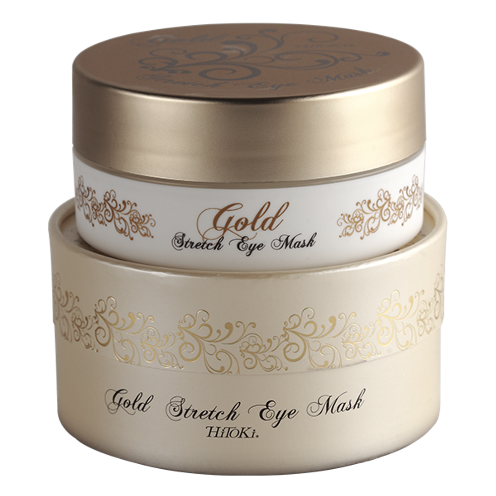 AMENITY ШЕЛКОВЫЕ ПАТЧИ ДЛЯ ВЕК «ЗОЛОТО» Gold Stretch Eye Mask 60 патчей