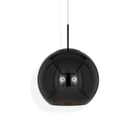 Подвесной дизайнерский светильник  Copper shade by Tom Dixon (черный, D20)