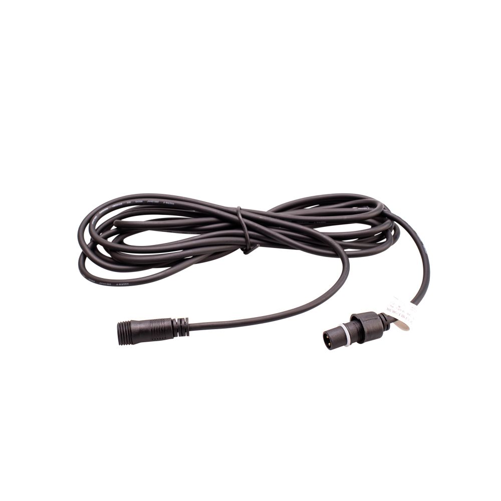 UCX-F90 E-5M-BK Удлинитель для гирлянд серии F90PRO. 5м. Статика-мерцание. IP67. Черный. TM Uniel