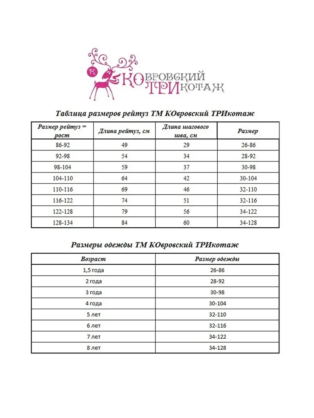 Рейтузы вязаные с орнаментом