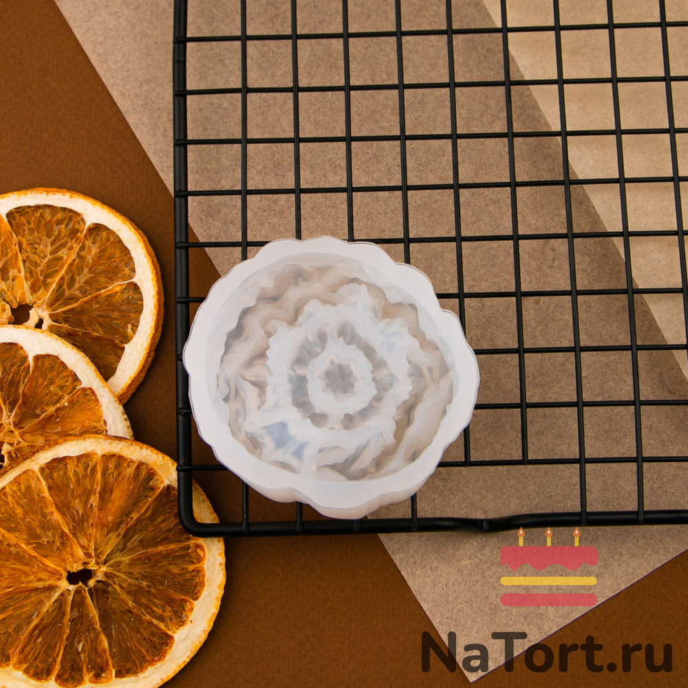 Силиконовый молд 3D «Цветок #5»