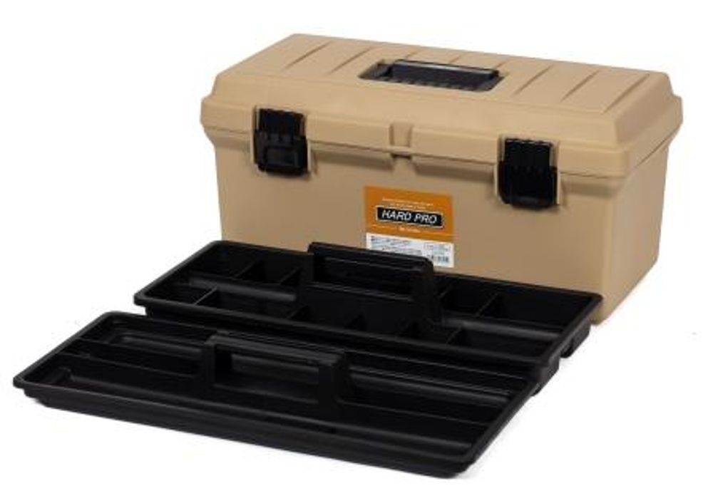 Ящик для инструмента IRIS HARDPRO 500 Бежевый  1/4