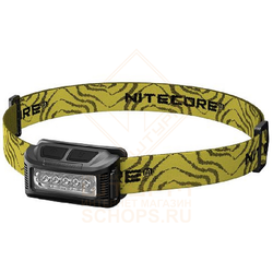 Фонарь налобный Nitecore NU10, Black
