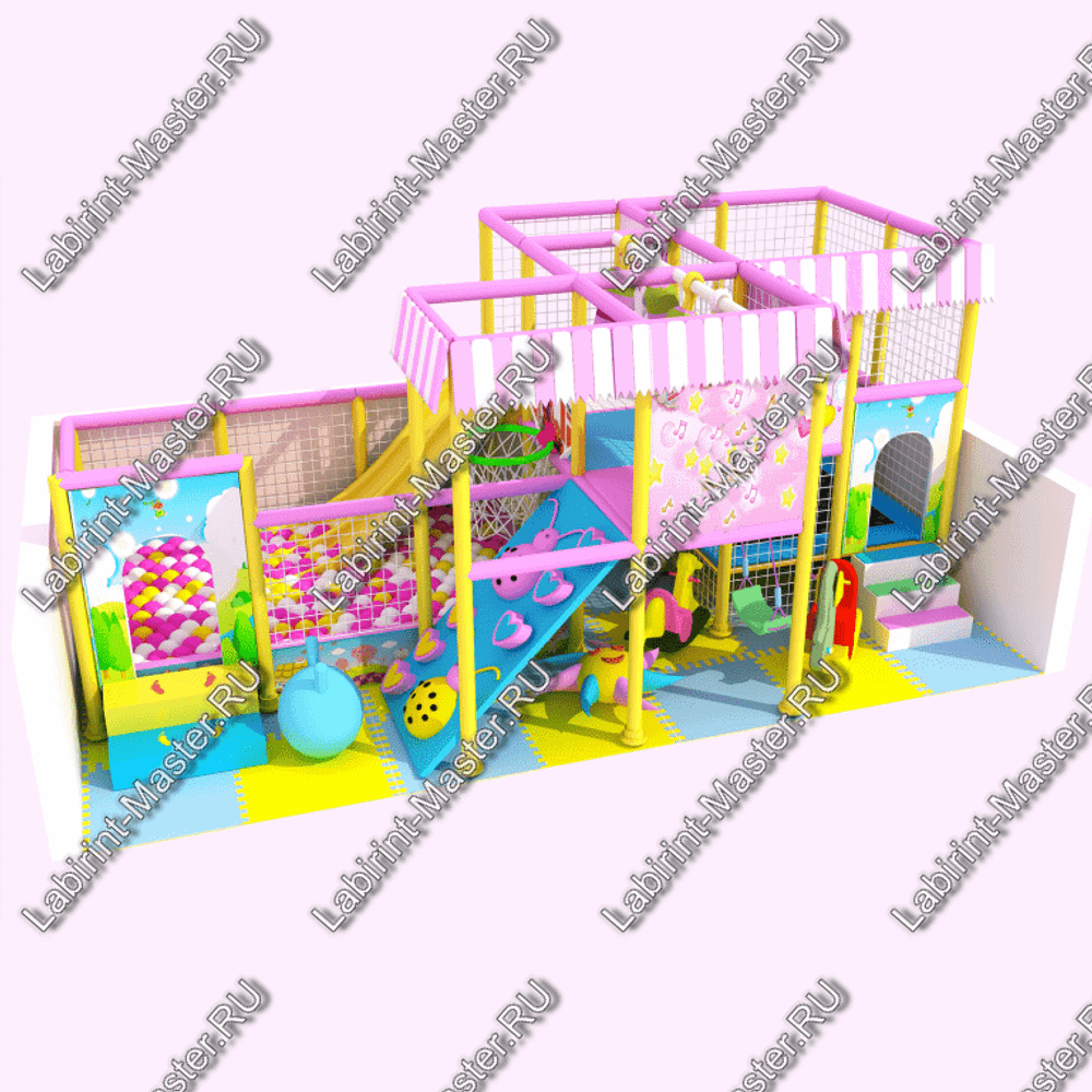 Детский игровой лабиринт "Солнечное настроение"