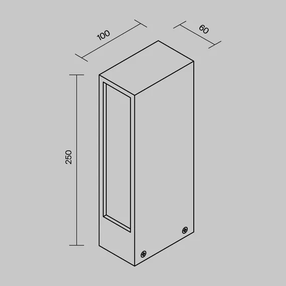 Ландшафтный светильник Хоф / Hof 3000К 6Вт IP 65 Outdoor o422fl-l6gf