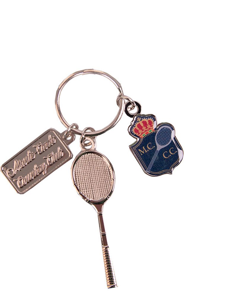 Brelok Monte-Carlo Country Club MCCC Logo Trio Keychain