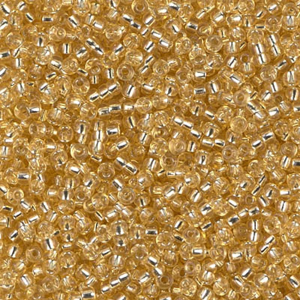 Miyuki Seed Beads 11/0 Silver Lined Lt.Gold SB0002