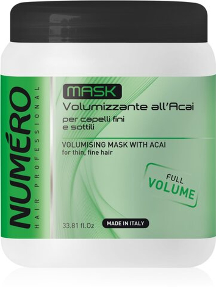 Brelil Numero Volumising Mask - маска для увеличения объема волос /   1000  ml  / GTIN 8011935075508