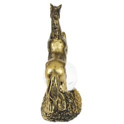 GAEM Фигурка декор в стекл шаре "Лошадь", L10 W5 H14 см, 2в.