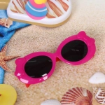 Очки солнцезащитные детские «Baby BooM», бантики, микс 6 цветов