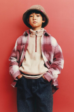 ZARA ХУДИ С ФЛИСОВОЙ ПОДКЛАДКОЙ, СВЕТЛЫЙ ЖЕЛТО-КОРИЧНЕВЫЙ