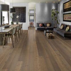 Паркетная доска Kahrs Дуб Титан Матовый Лак (OAK NOUVEAU GREIGE)