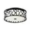7700/40L AVRA LED SN 056 Светильник металл/ткань/стекло/белый/черный LED 40Вт 3000-6000K D500 IP20 пульт ДУ FABIANA